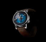 LM101 MB&F X H.MOSER BLUE FRONT